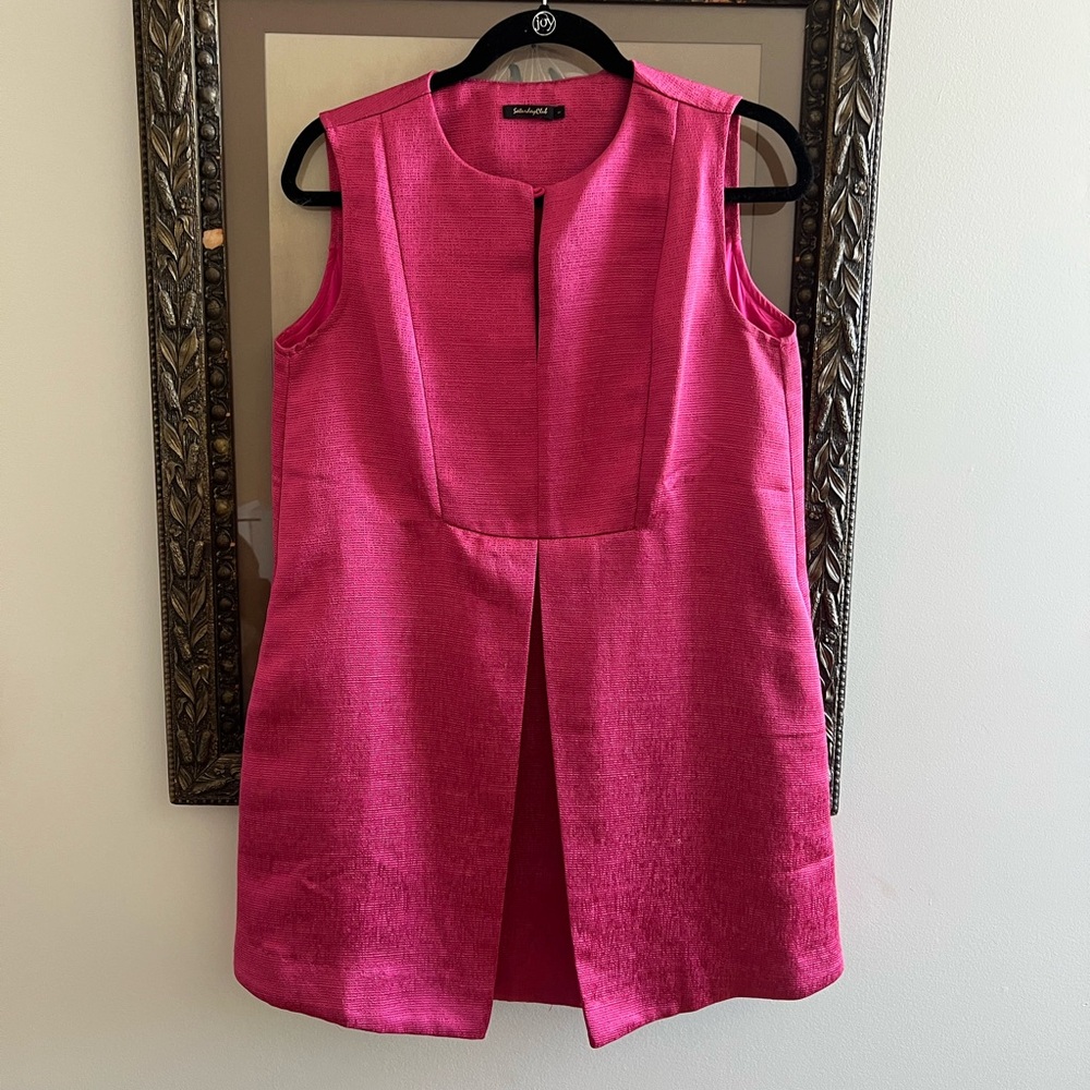 Saturday Club Pink Sleeveless Dress